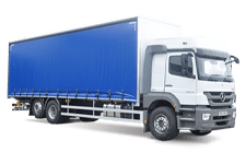 Van Hire Comber - 26 Tonne Curtain Side Truck - Truck hire Comber